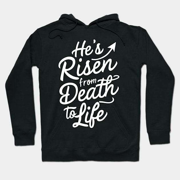 He's risen Hoodie by Skiss store